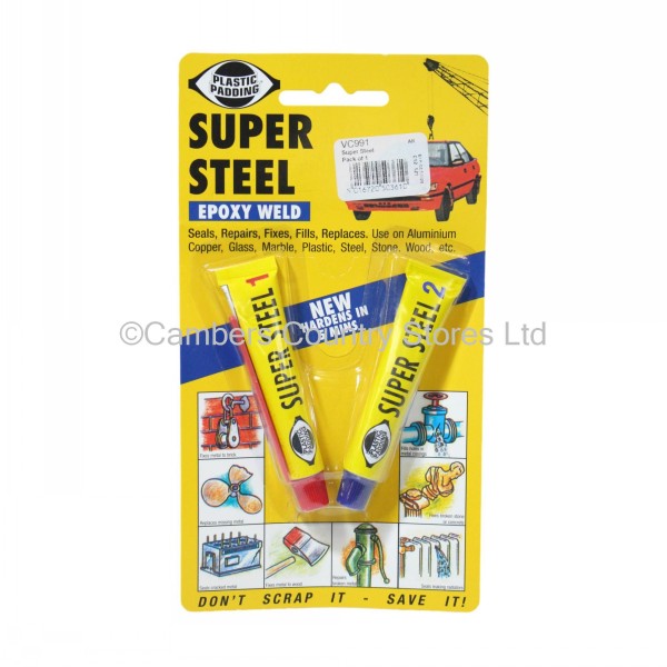 PP Super Steel Epoxy Weld 2 x 25g Cambers Country Store